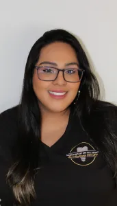 Smiling woman from our team